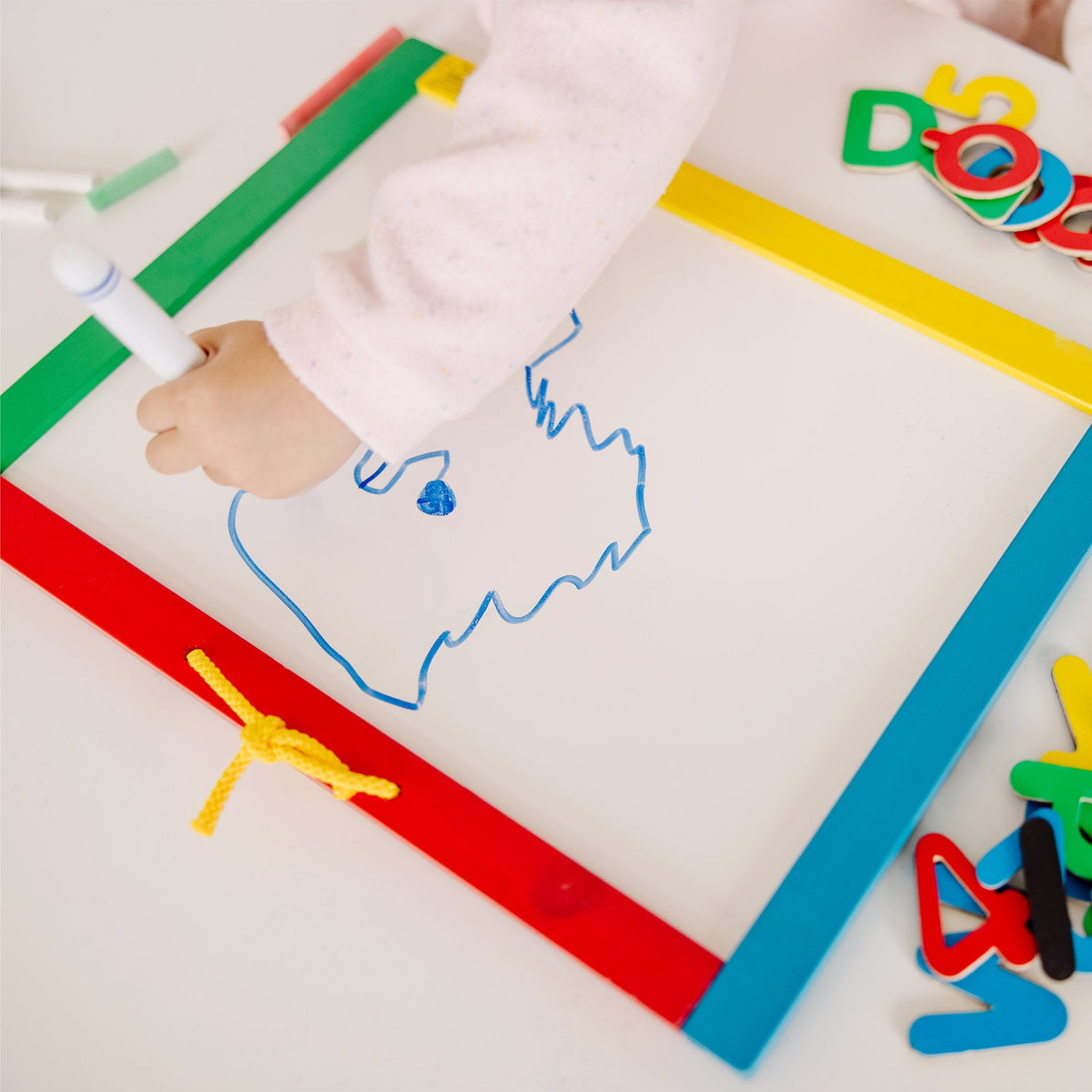 Magnetic Chalkboard & Dry-Erase Board (Uppercase) product image 5