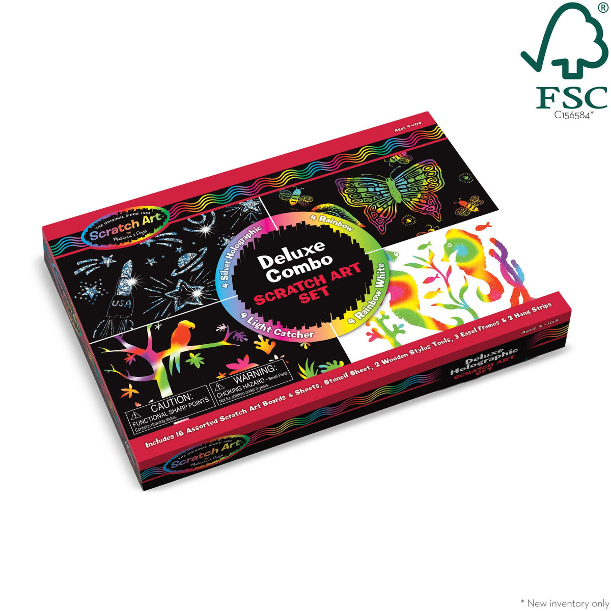 Deluxe Combo Scratch Art Set product image 3