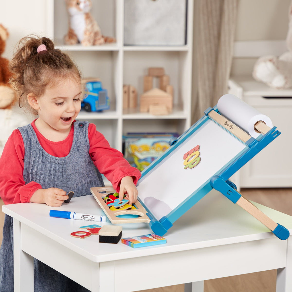 Double-Sided Magnetic Tabletop Easel product image 6