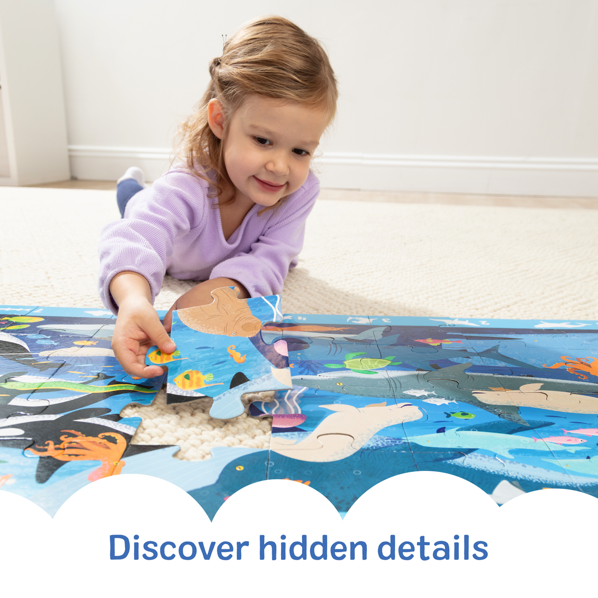 Search & Find Beneath the Waves Floor Puzzle - 48 Pieces product image 6