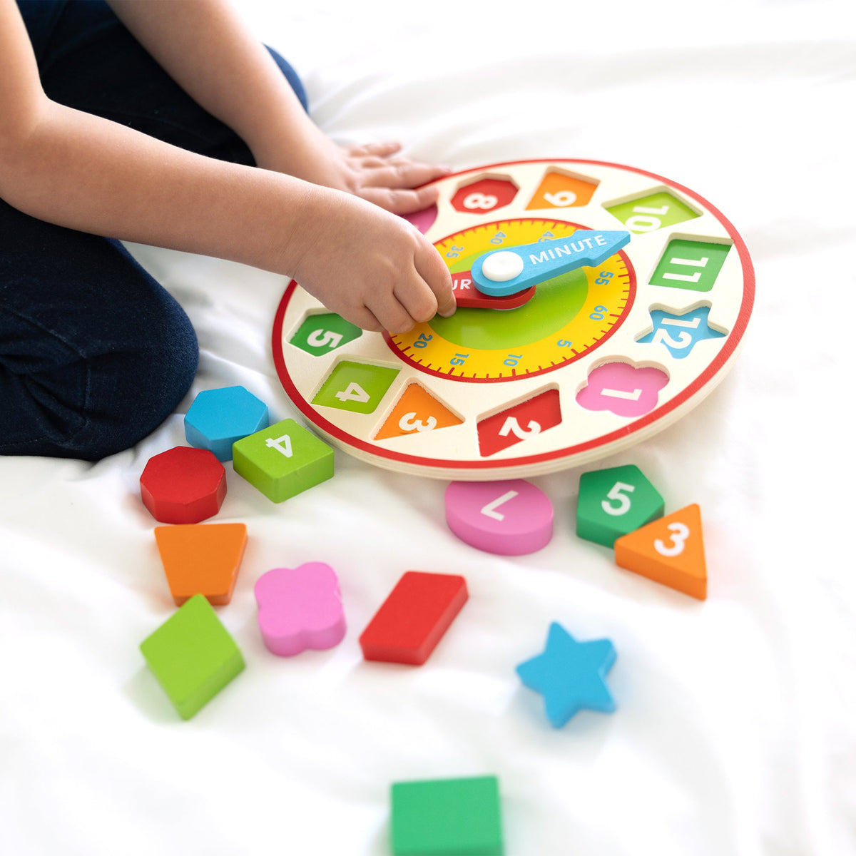Shape Sorting Clock product image 2