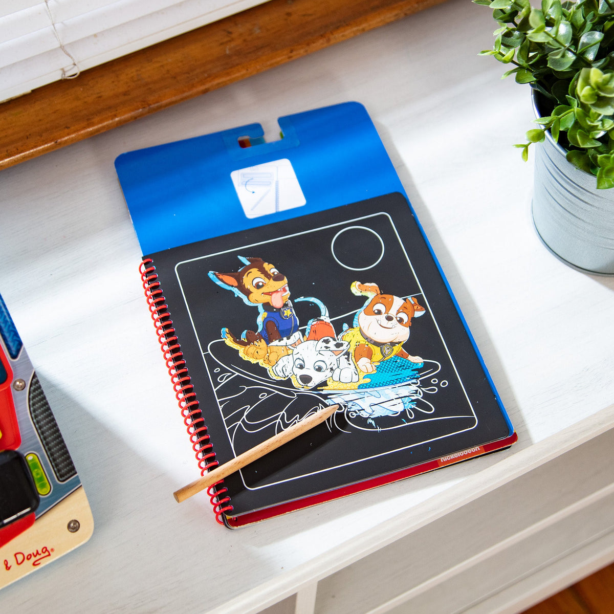PAW Patrol Scratch Art Pad - Chase product image 2