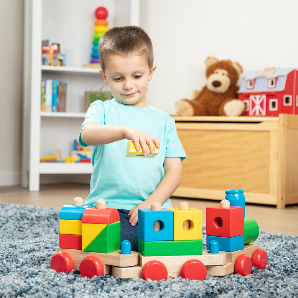 Jumbo Wooden Stacking Train – Classic product image 7