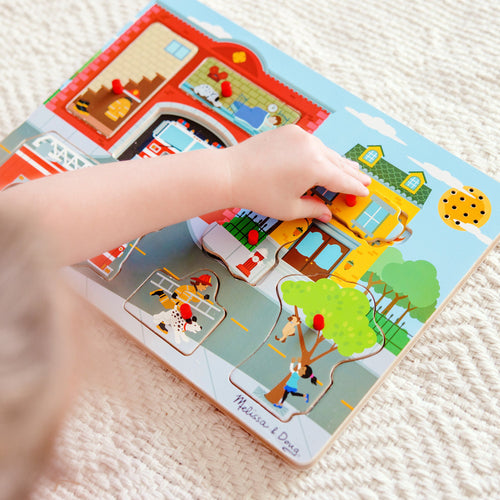 Around the Fire Station Sound Puzzle - 8 Pieces product image 2
