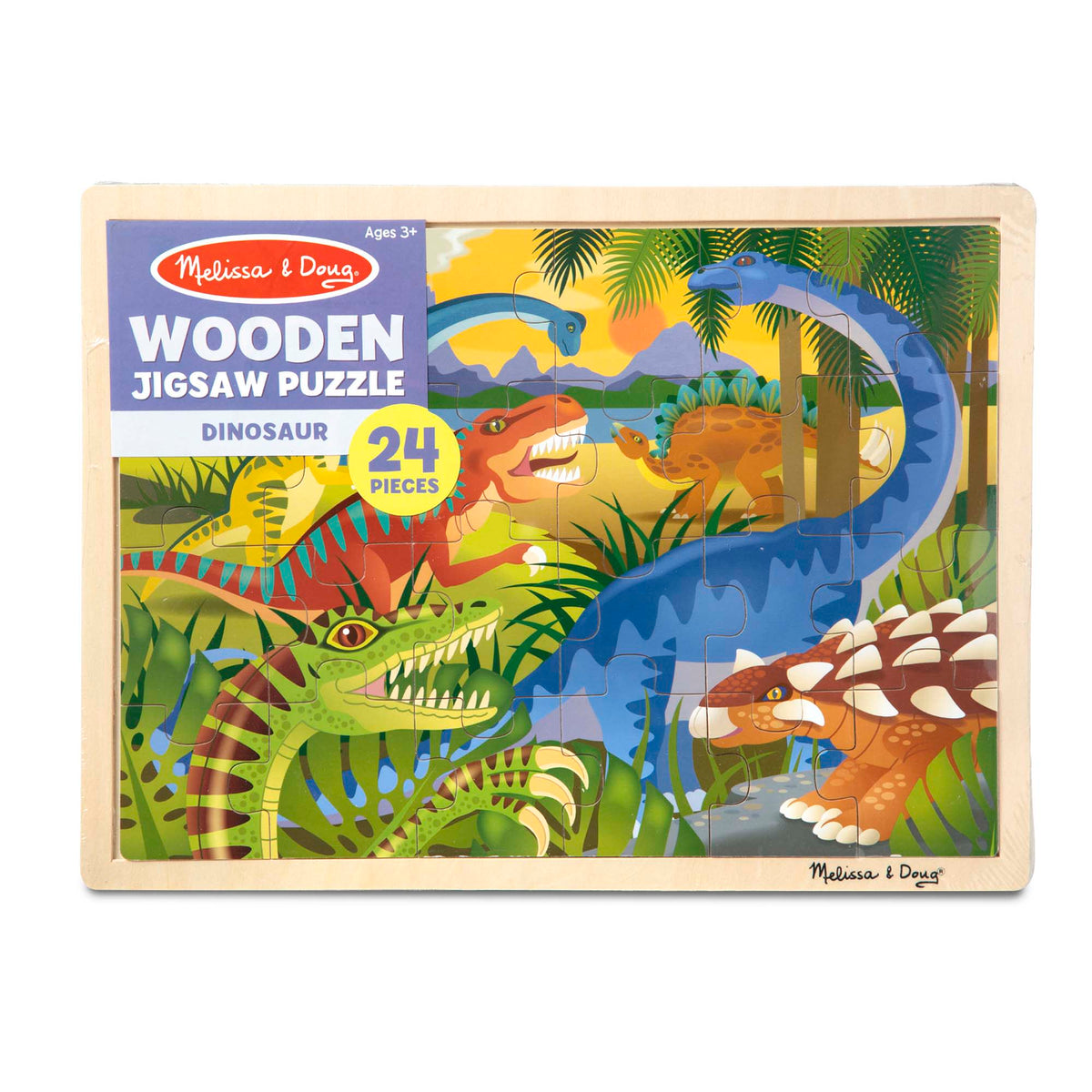 Dinosaur Wooden Jigsaw Puzzle - 24 Pieces product image 3