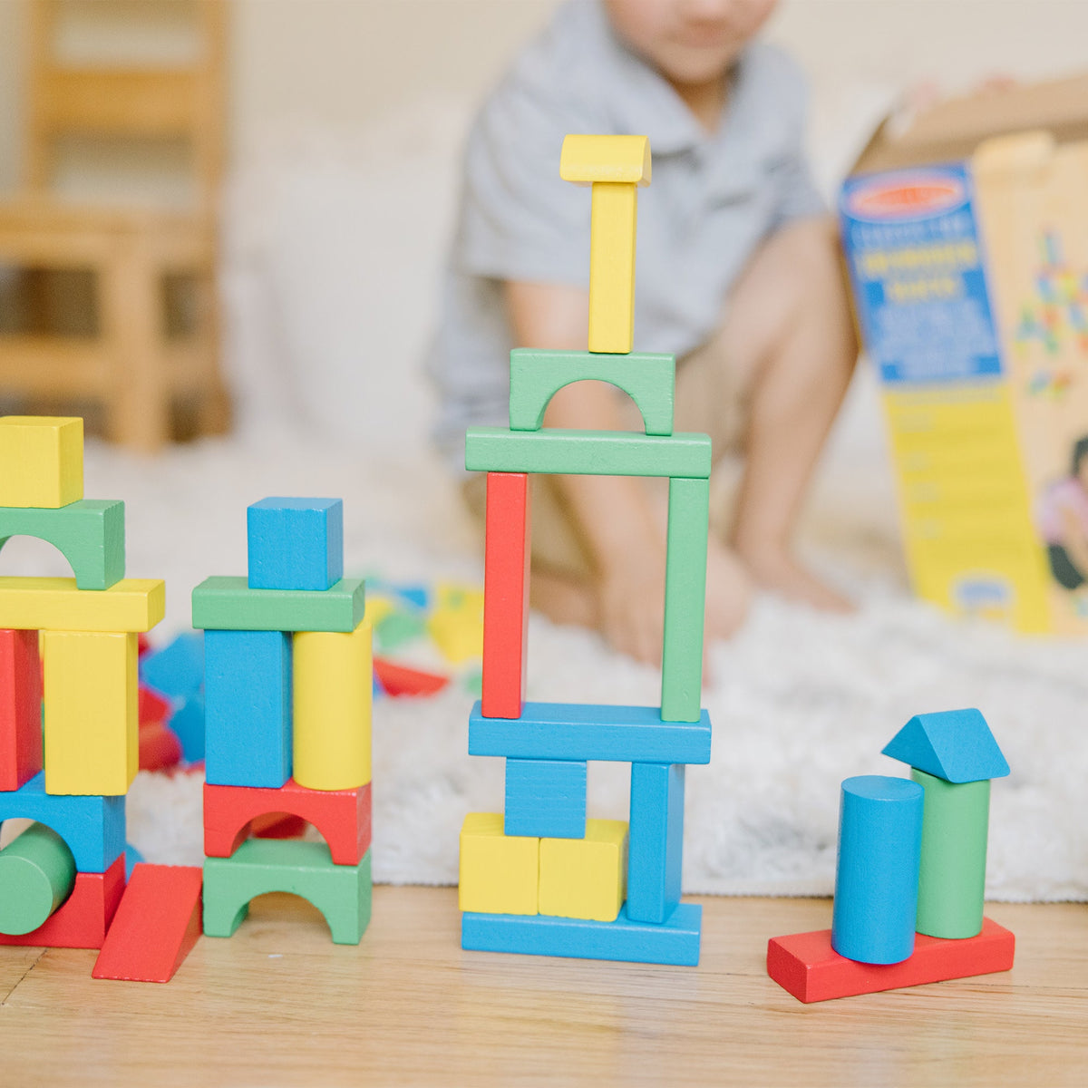 100-Piece Wood Blocks Set product image 7