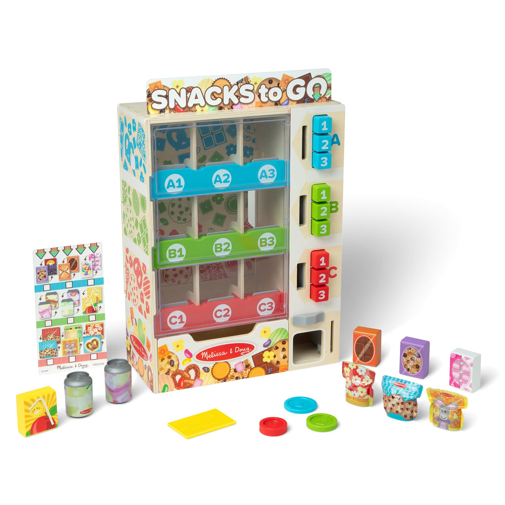 Sort, Stock, Select Wooden Vending Machine Play Set product image 4
