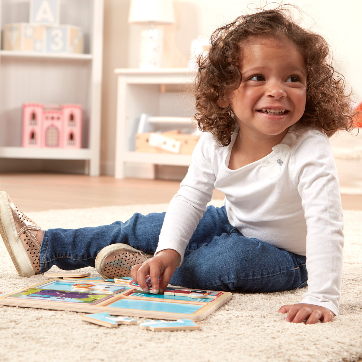Natural Play Wooden Puzzle: Ready, Set, Go product image 5