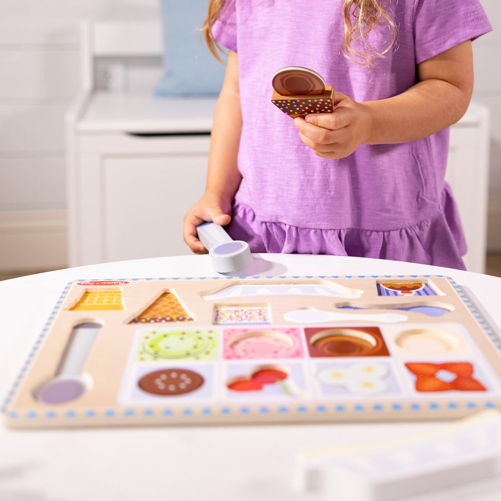 Wooden Magnetic Ice Cream Puzzle & Play Set - 16 Pieces product image 7