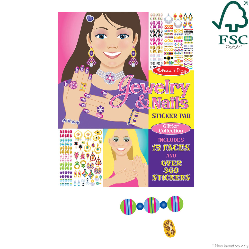 Sticker Pad - Jewelry & Nails Glitter Collection product image 3