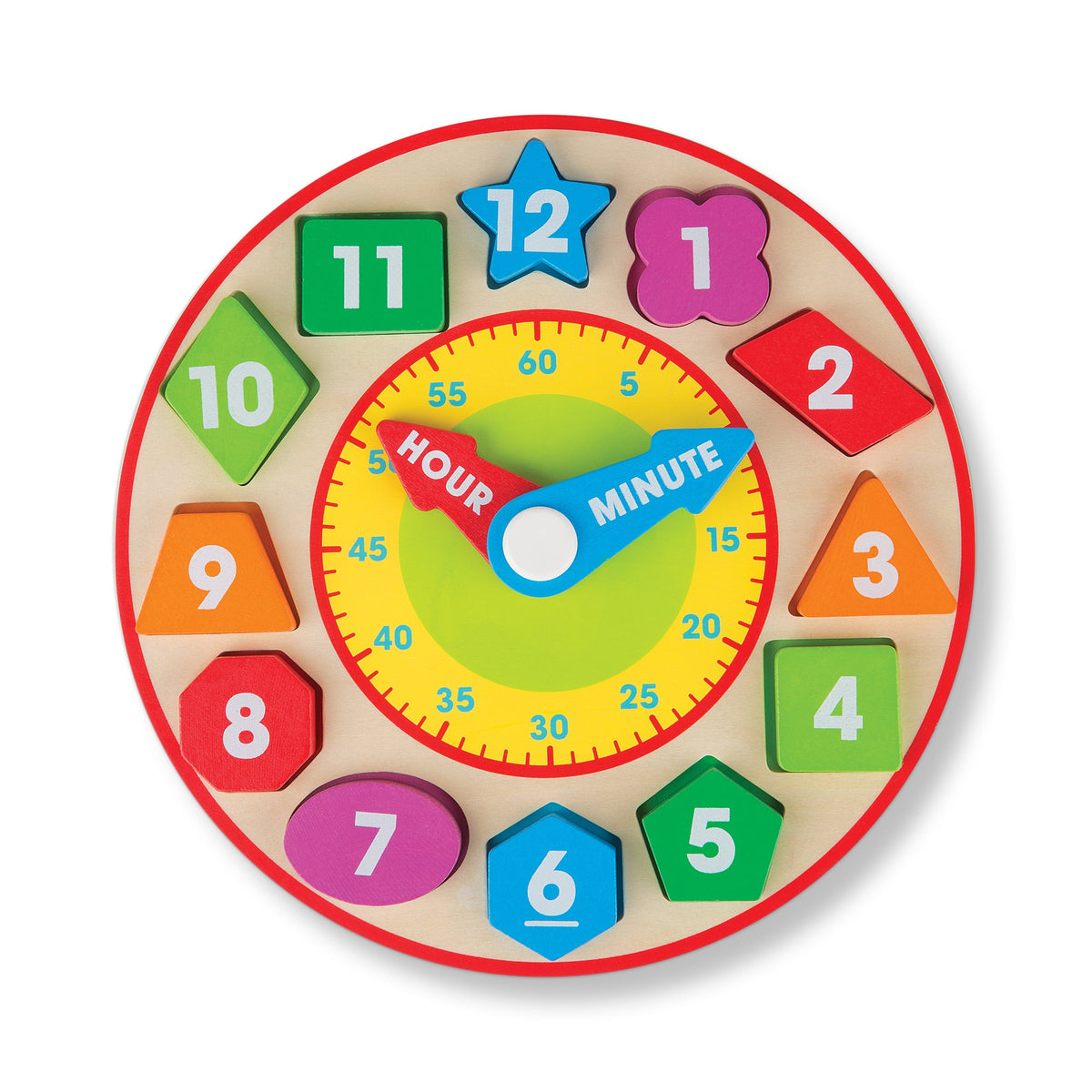 Shape Sorting Clock product image 1