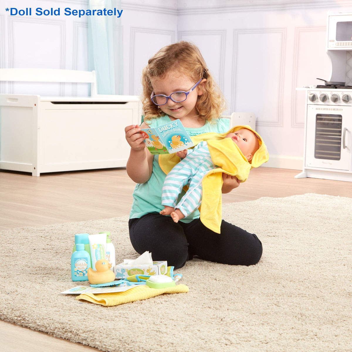 Mine to Love Changing & Bathtime Play Set product image 10