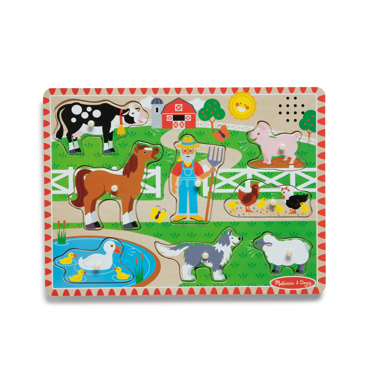 Old MacDonald's Farm Song Puzzle - 8 Pieces product image 1