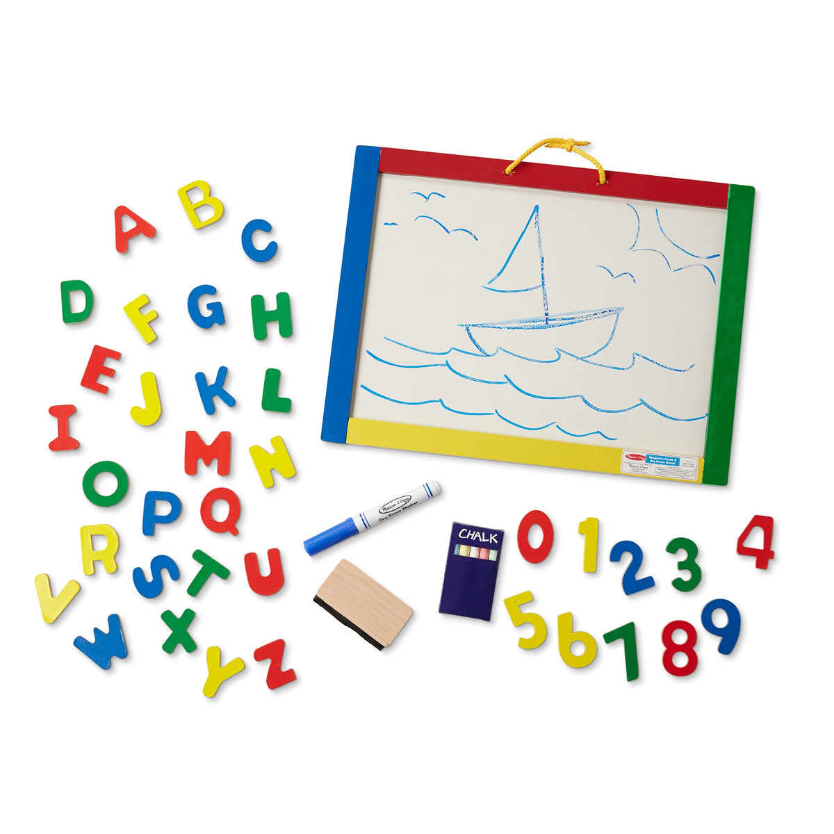 Magnetic Chalkboard & Dry-Erase Board (Uppercase) product image 3