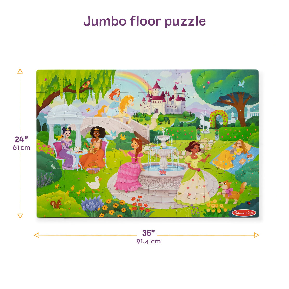 Fairy Tale Castle Floor Puzzle - 48 Pieces product image 3