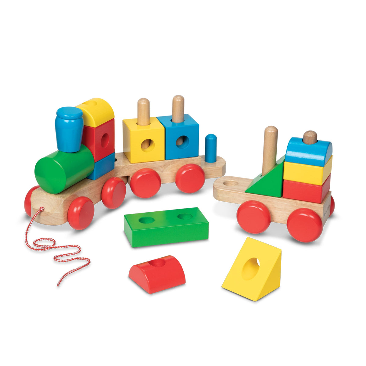 Jumbo Wooden Stacking Train – Classic product image 4