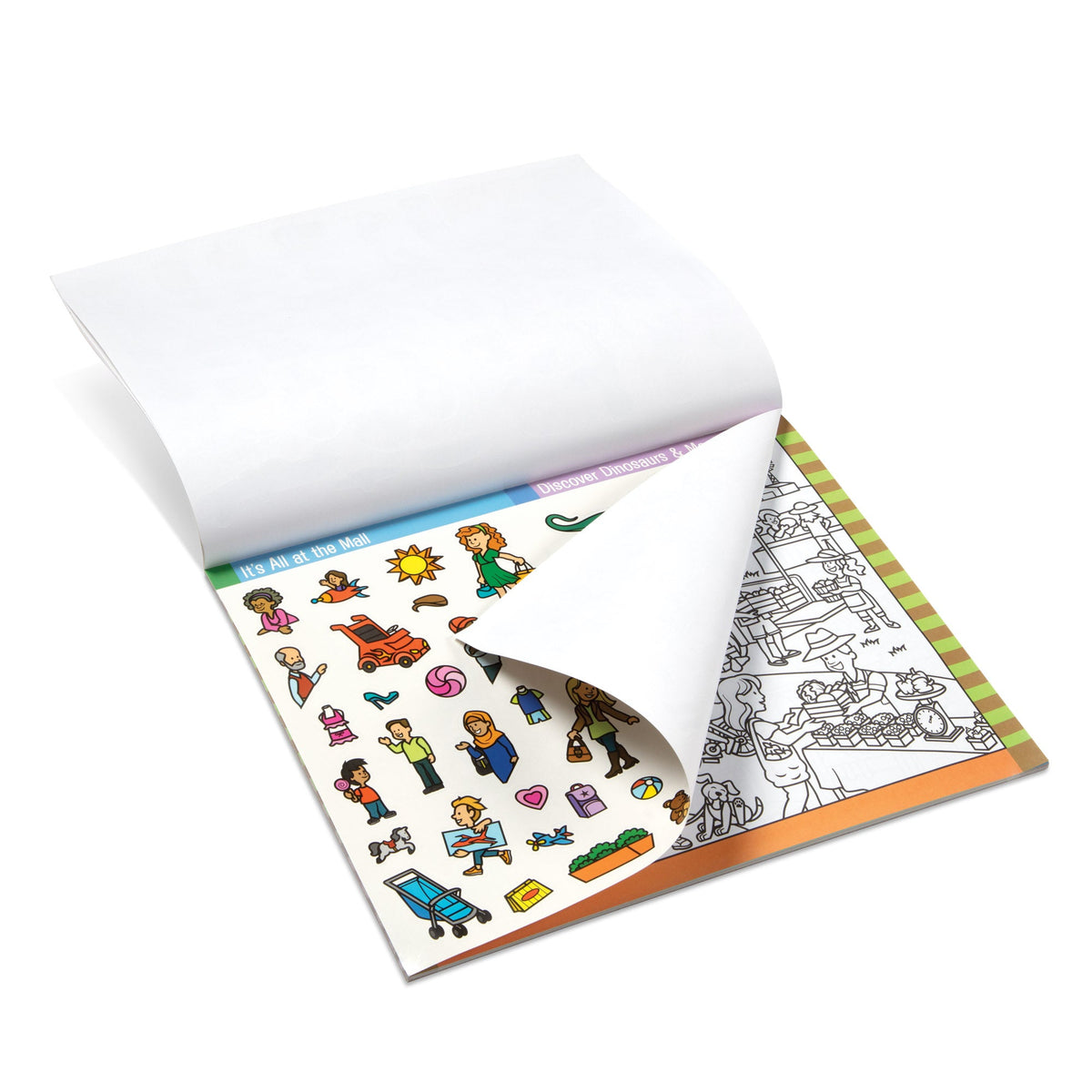 Seek & Find Sticker Pad – Around Town product image 1