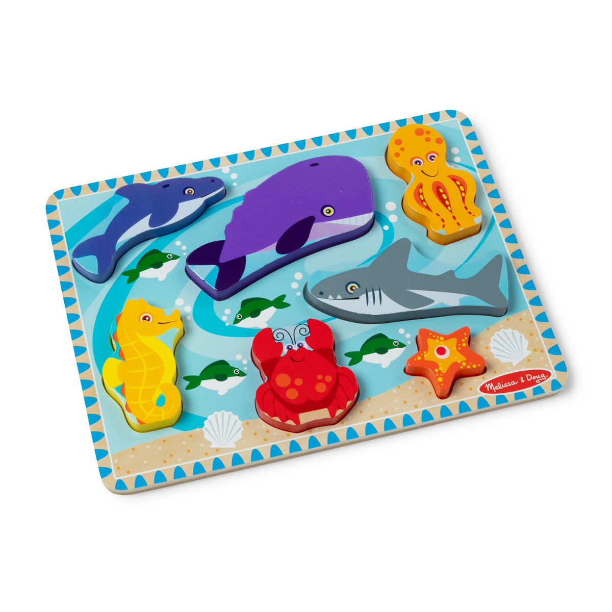Sea Creatures Chunky Puzzle - 7 Pieces product image 4