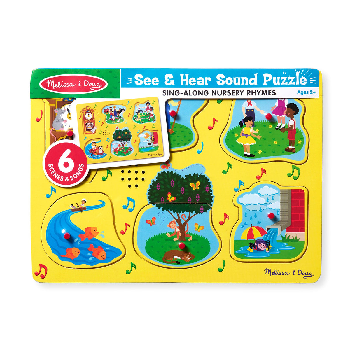 Nursery Rhymes 1 Sound Puzzle - 6 PIeces product image 1