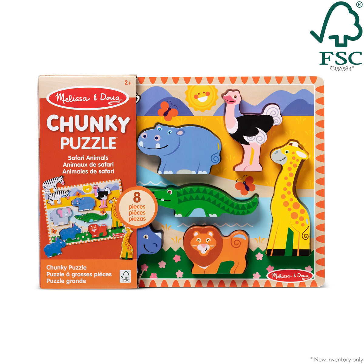 Safari Chunky Puzzle - 8 Pieces product image 3