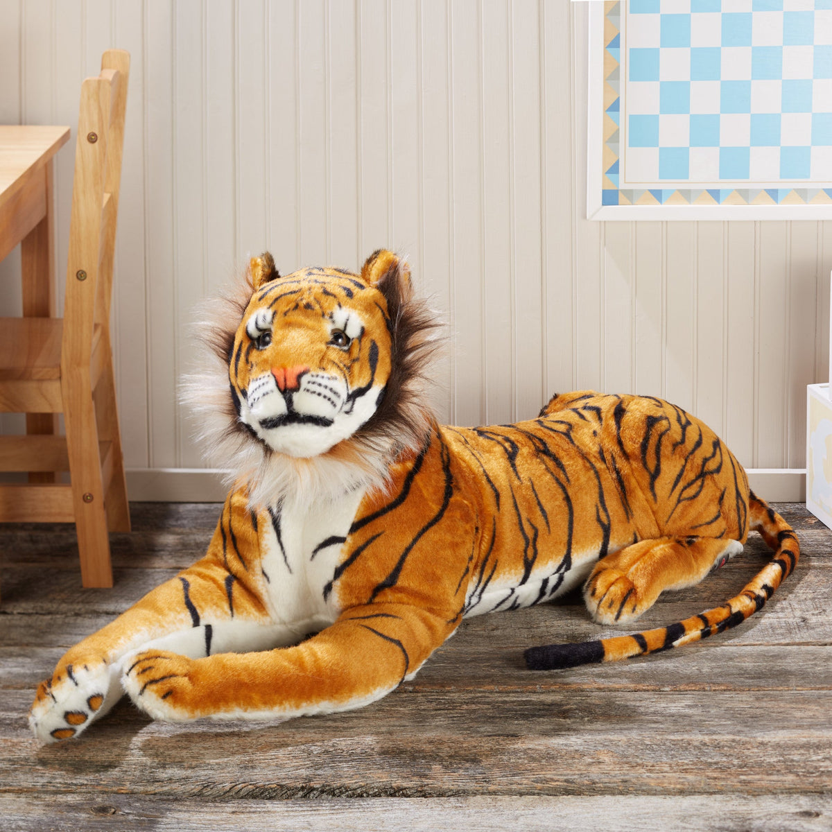 Tiger Lifelike Plush Stuffed Animal product image 4