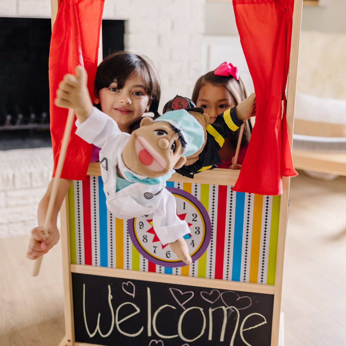 Wooden Deluxe Puppet Theater product image 5