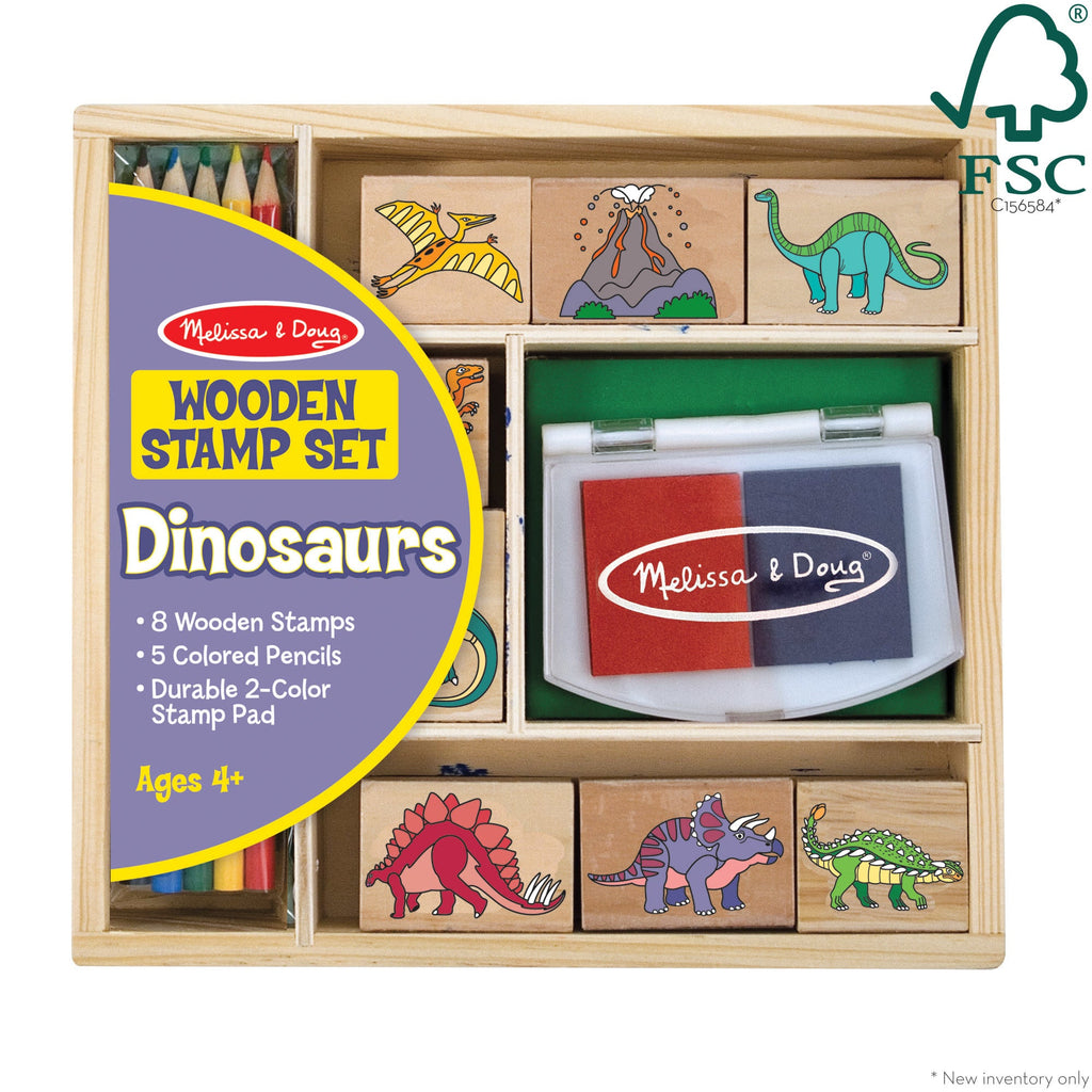 Wooden Stamp Set - Dinosaurs product image 3