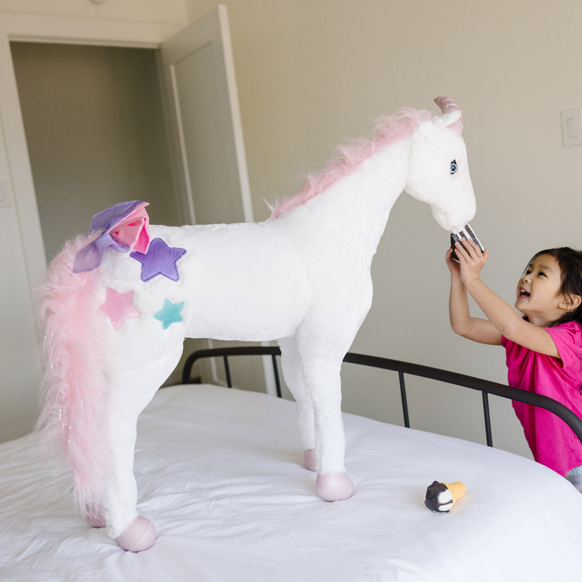 Unicorn Lifelike Plush Stuffed Animal product image 6