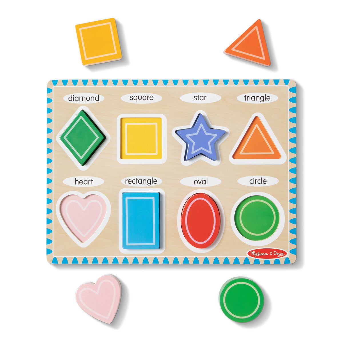 Shapes Chunky Puzzle - 8 Pieces product image 4