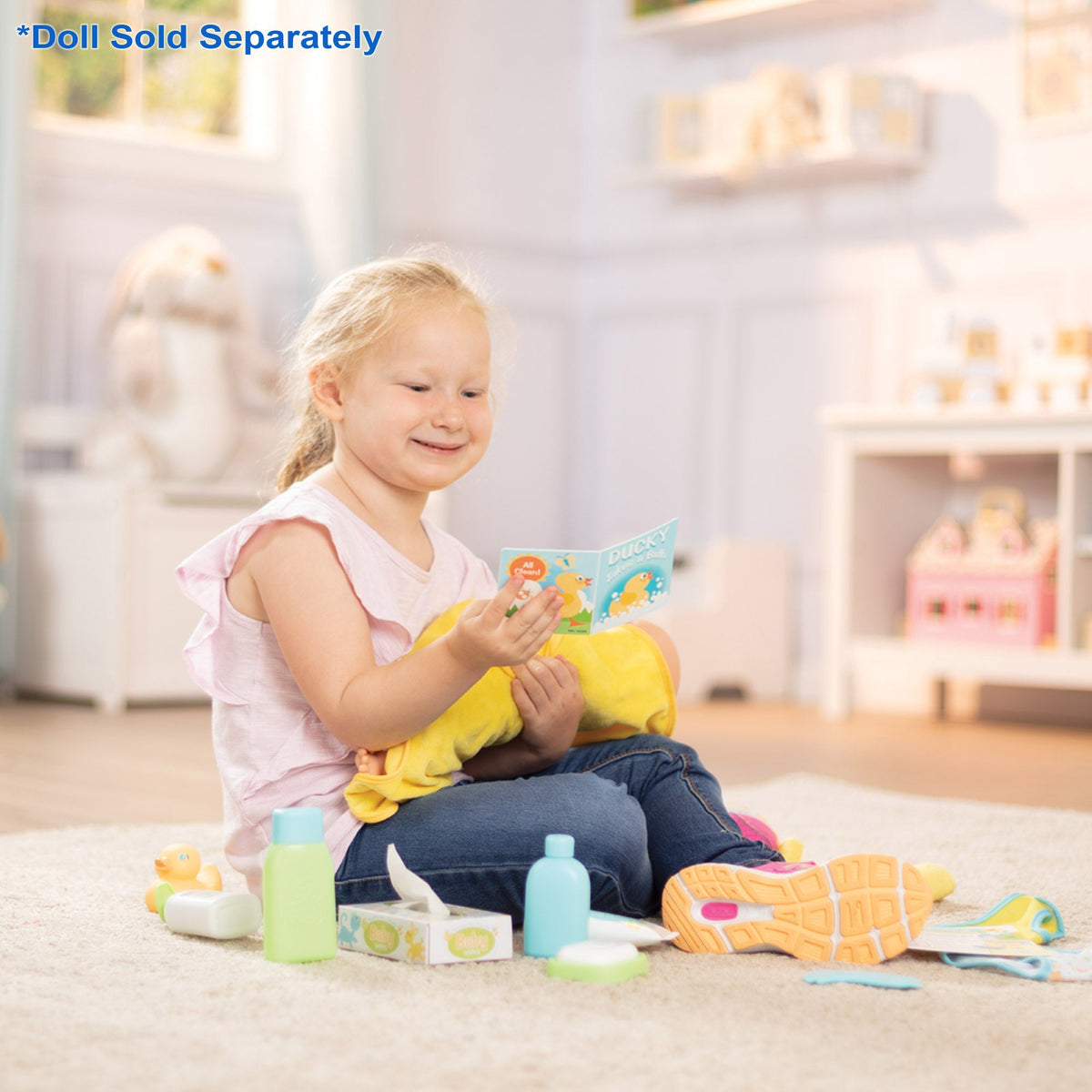 Mine to Love Changing & Bathtime Play Set product image 5