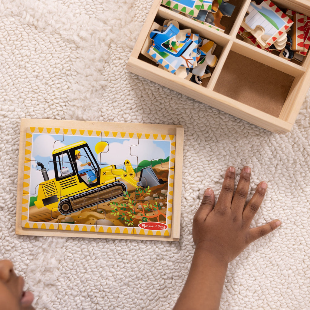 Wooden Jigsaw Puzzles in a Box - Construction product image 4