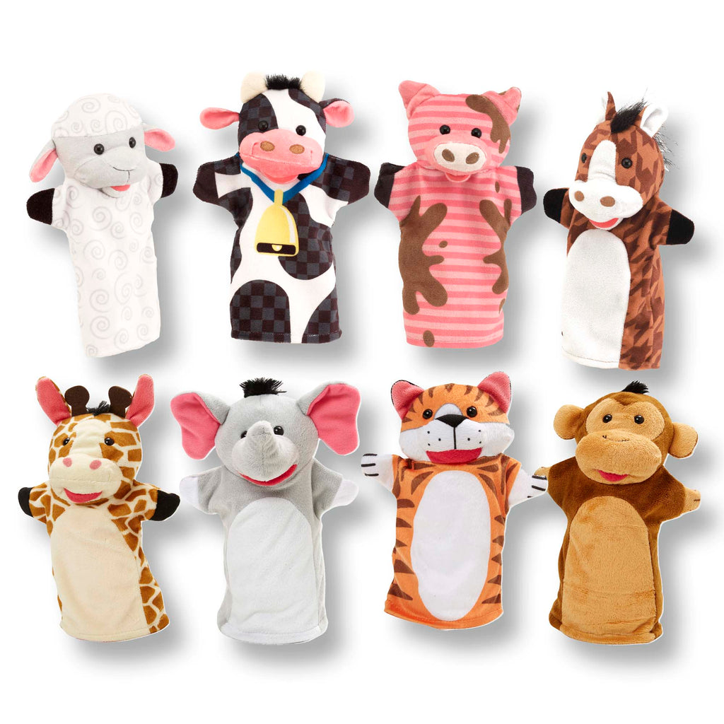 Hand Puppet 2-Pack: Farm Friends, Zoo Friends product image 4