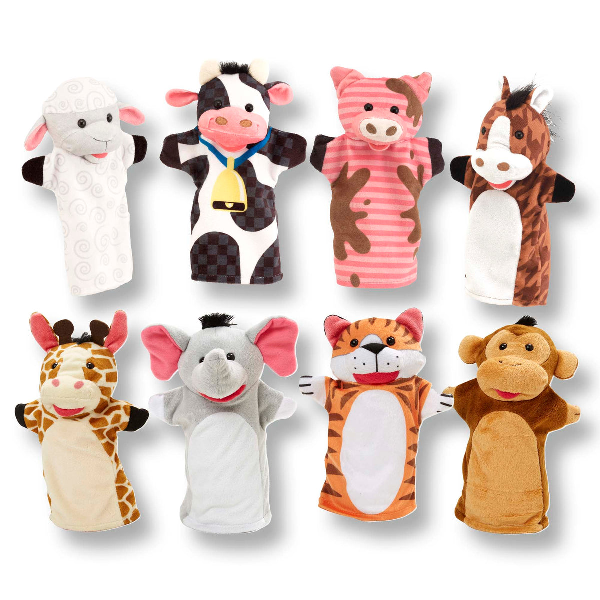 Hand Puppet 2-Pack: Farm Friends, Zoo Friends product image 4