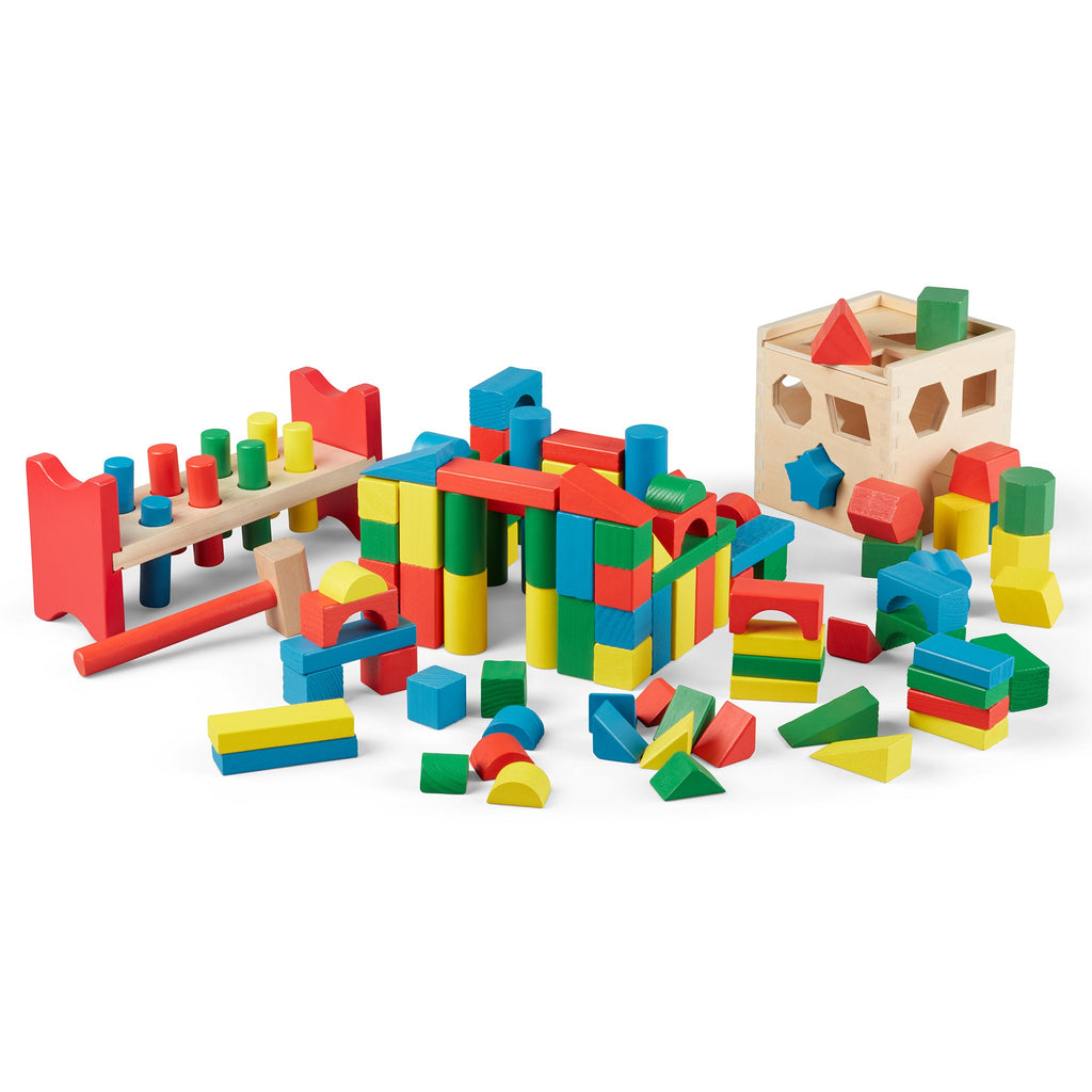 Stack, Sort & Pound Wooden Toy Collection product image 4
