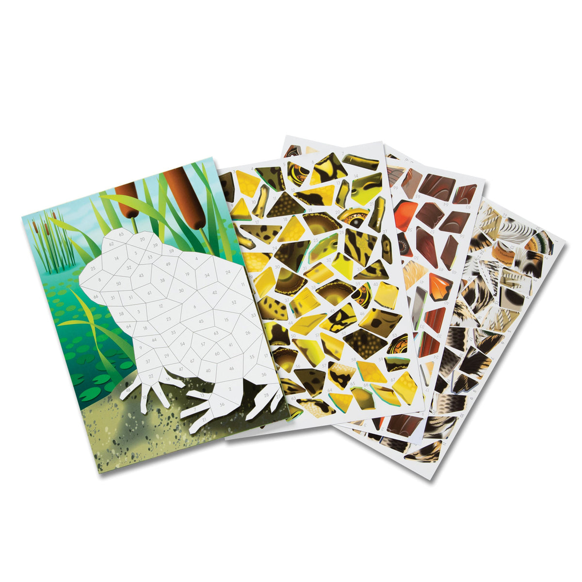 Mosaic Sticker Pad - Nature product image 2