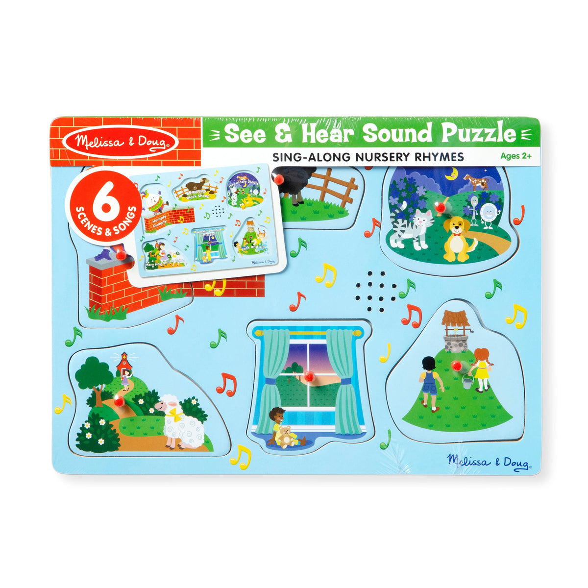 Nursery Rhymes 2 Sound Puzzle - 6 PIeces product image 1