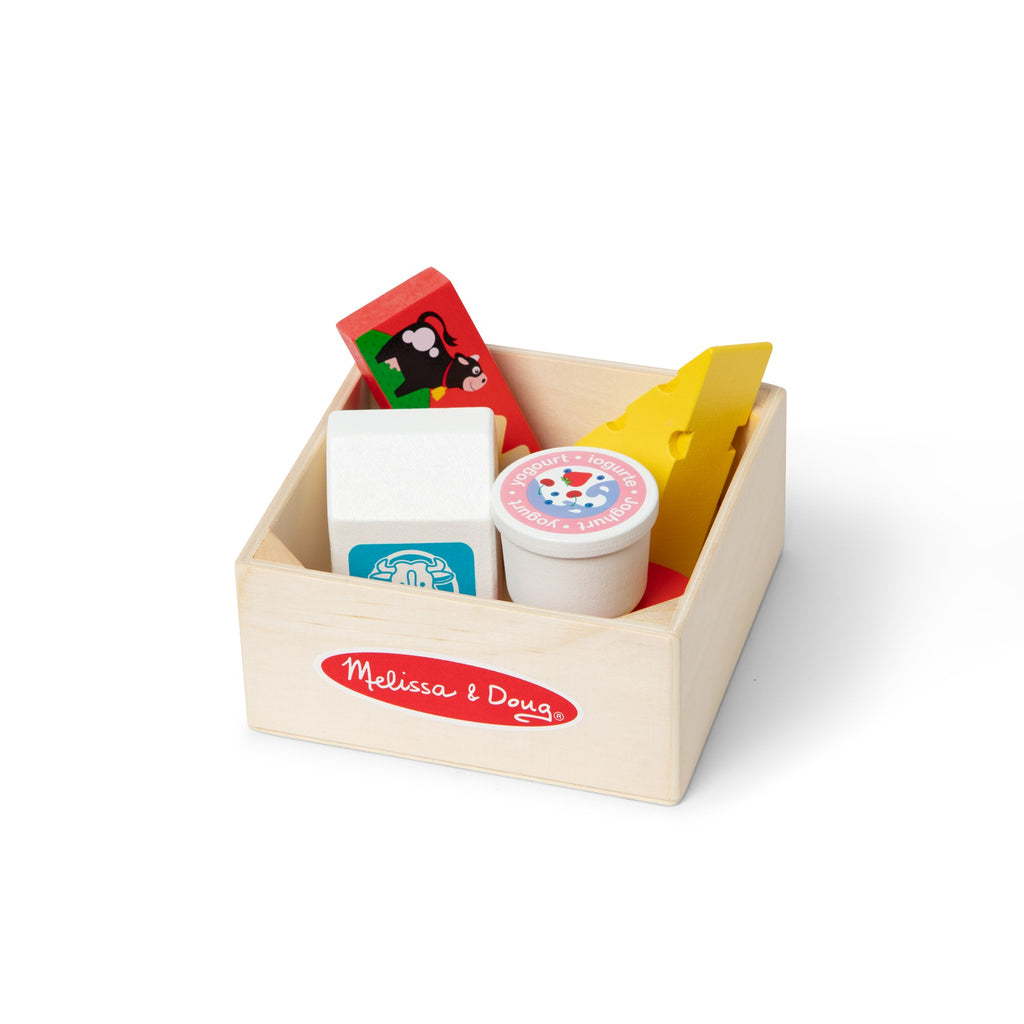Wooden Food Groups Play Set – Dairy product image 1