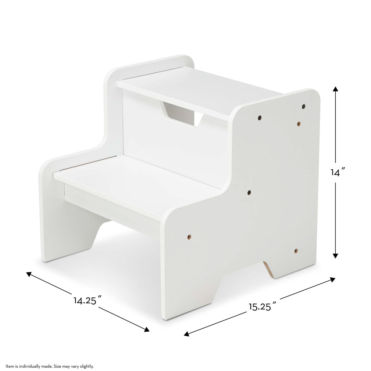 Wooden Step Stool - White product image 4
