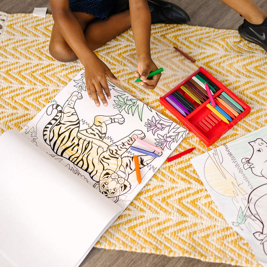 Coloring Pad 3-Pack: Animals, Vehicles, Multi-Theme product image 2