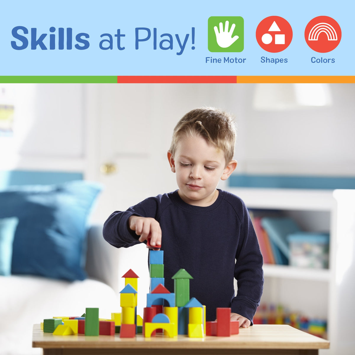 100-Piece Wood Blocks Set product image 5