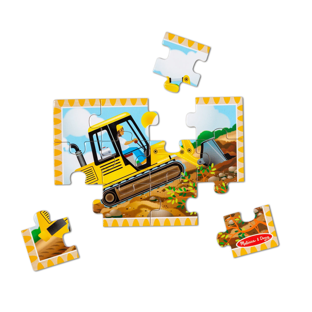 Wooden Jigsaw Puzzles in a Box - Construction product image 2