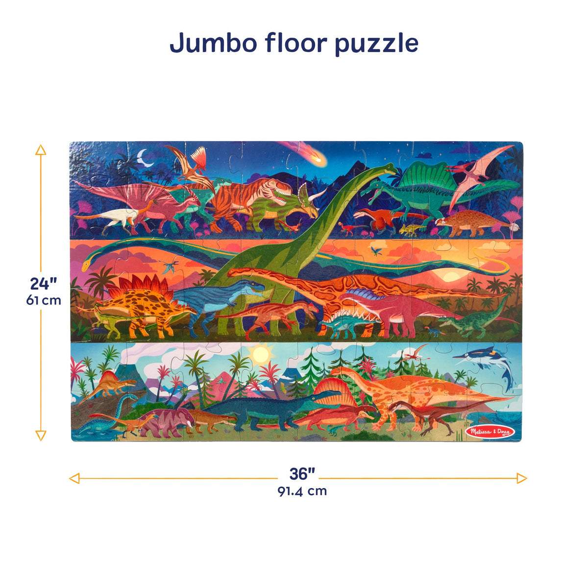 Dinosaur Floor Puzzle - 48 Pieces product image 3
