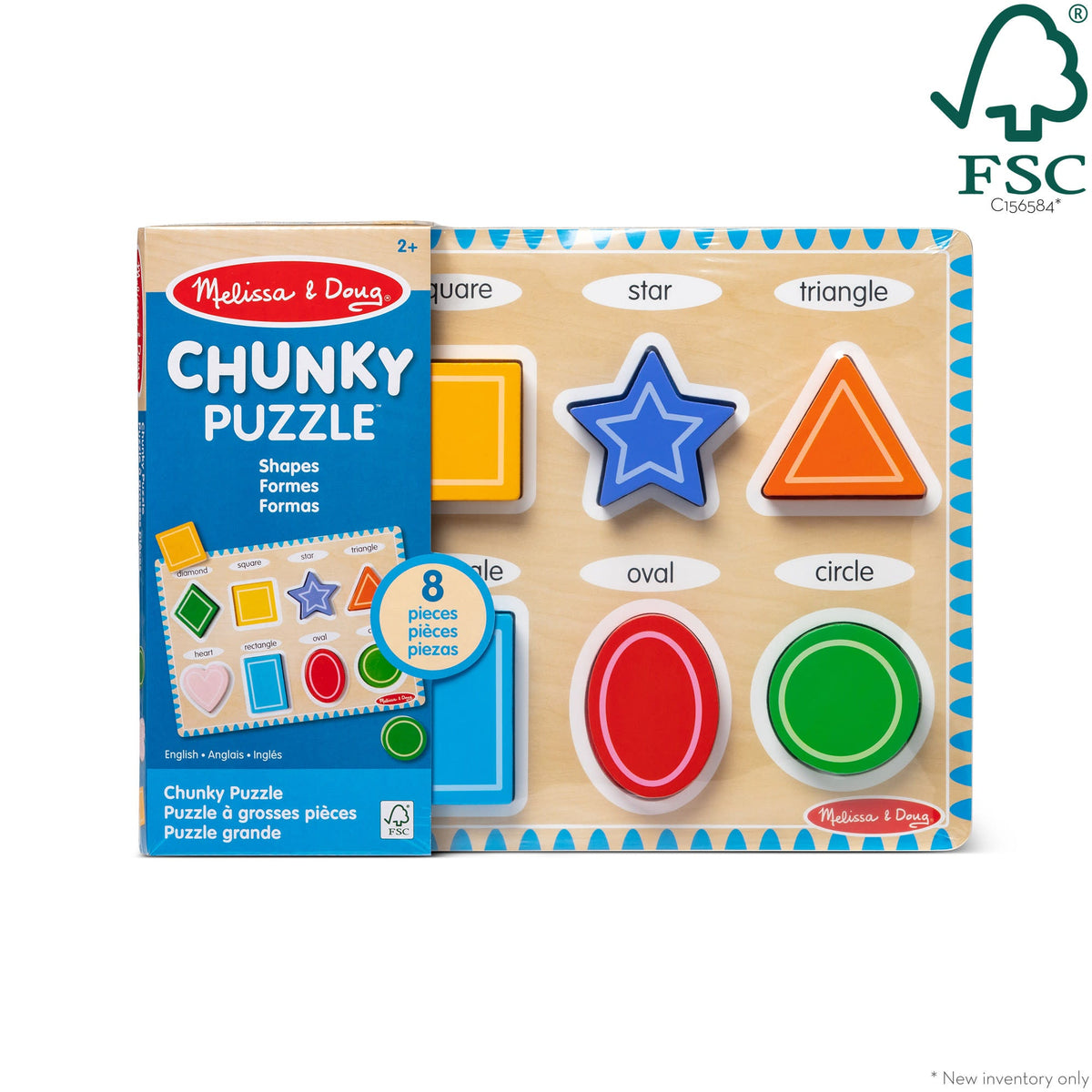 Shapes Chunky Puzzle - 8 Pieces product image 3