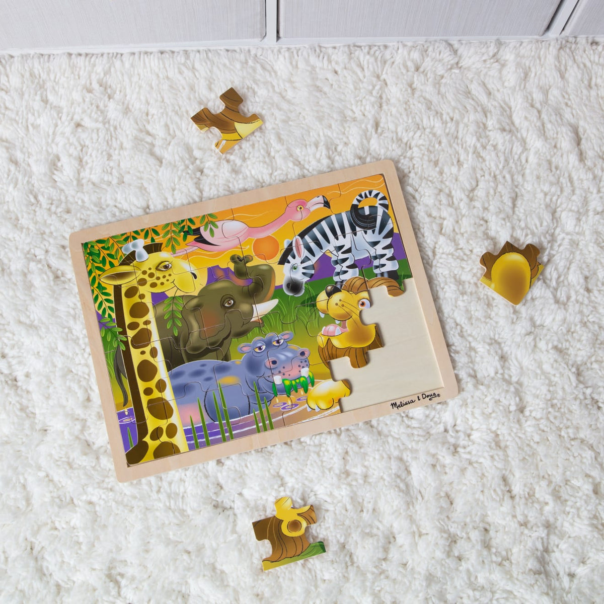 African Plains Wooden Jigsaw Puzzle - 24 Pieces product image 9