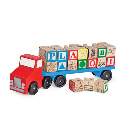 Alphabet Blocks Wooden Truck product image 1