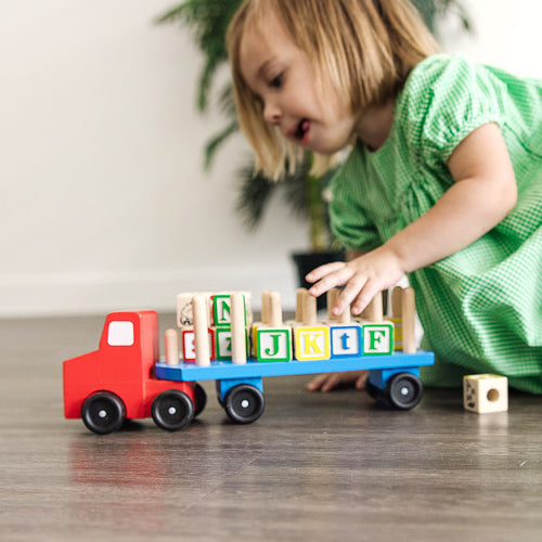 Alphabet Blocks Wooden Truck product image 2