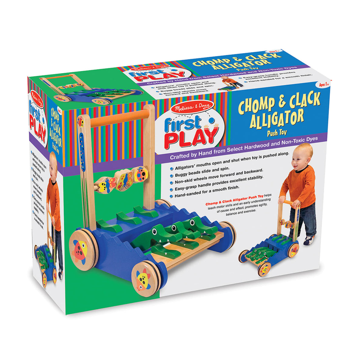 Chomp & Clack Alligator Push Toy product image 3