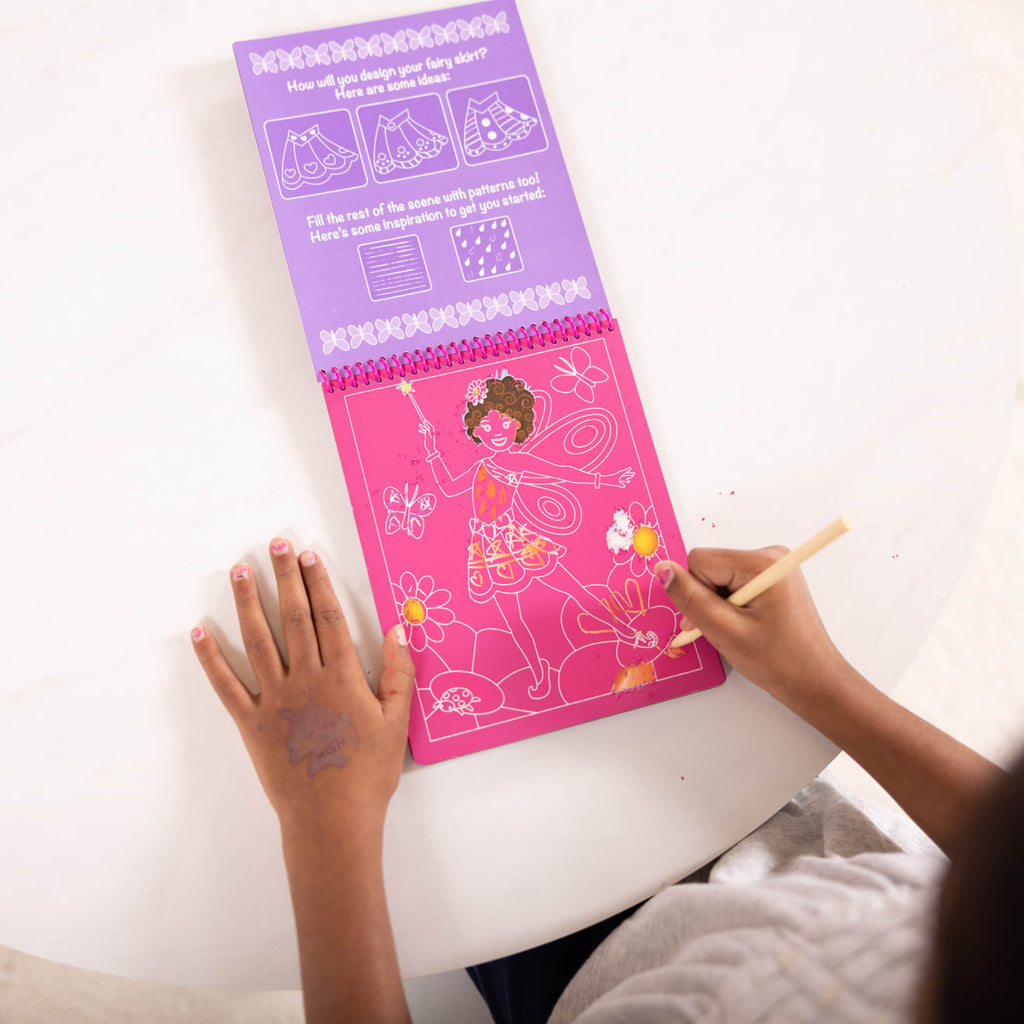 On the Go Scratch Art Color Reveal Pad - Fairy Tales product image 2