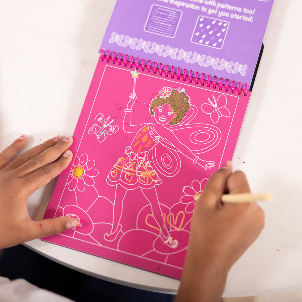 On the Go Scratch Art Color Reveal Pad - Fairy Tales product image 6