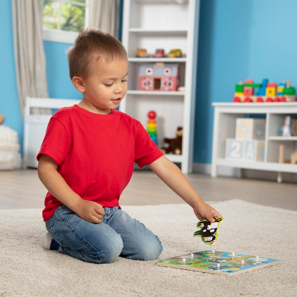 Farm Peg Puzzle - 8 pieces product image 2